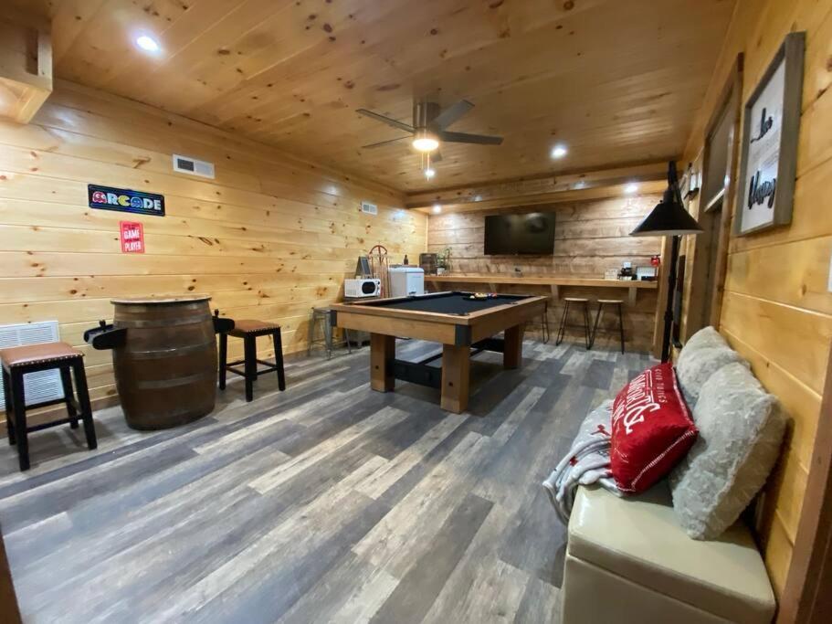 The Grand Tennessean Cabin- Four Bedroom Luxury Cabin In The Mountains 鸽子谷 外观 照片